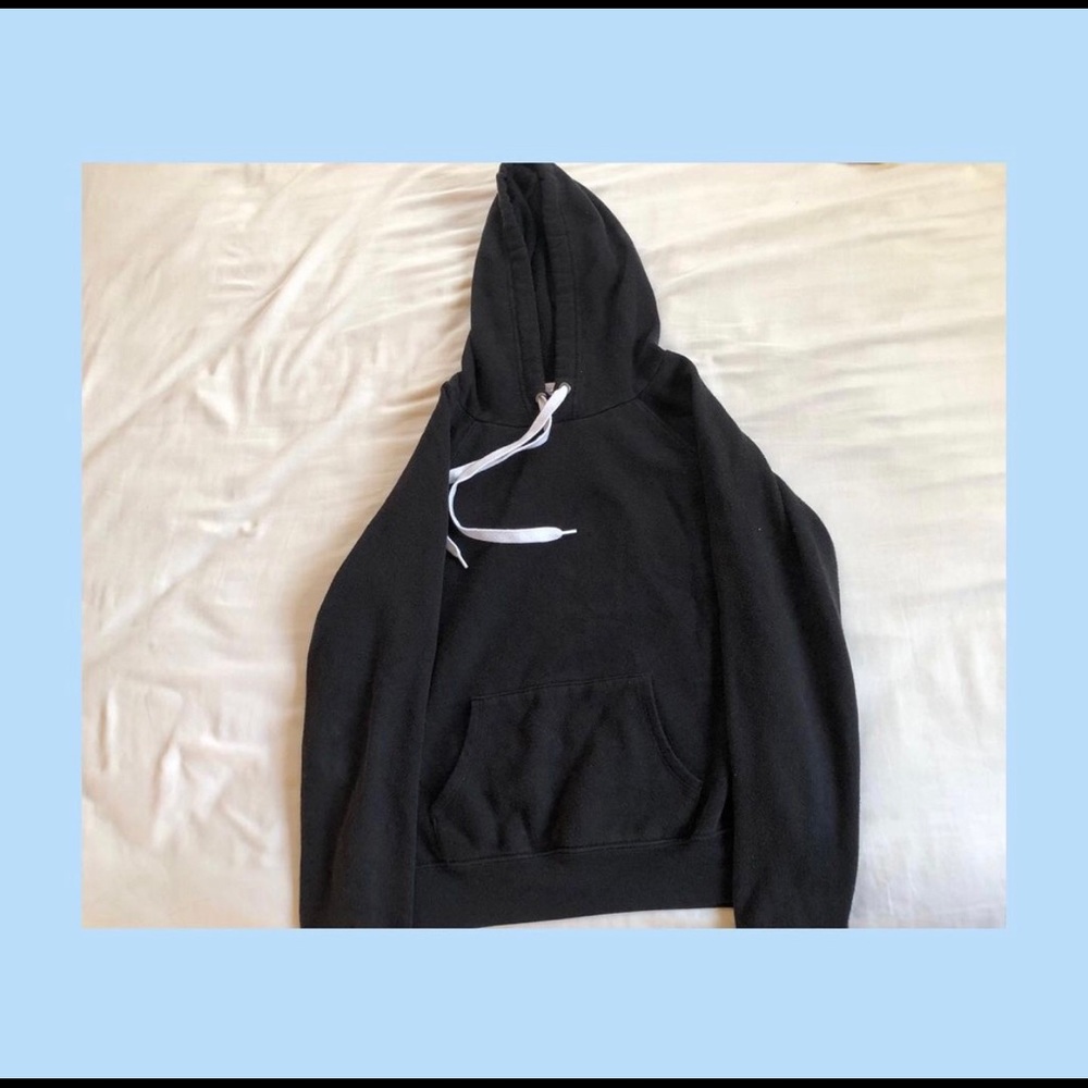 Black hoodie